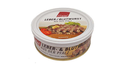 Leber/Blutwurst aus der Pfalz